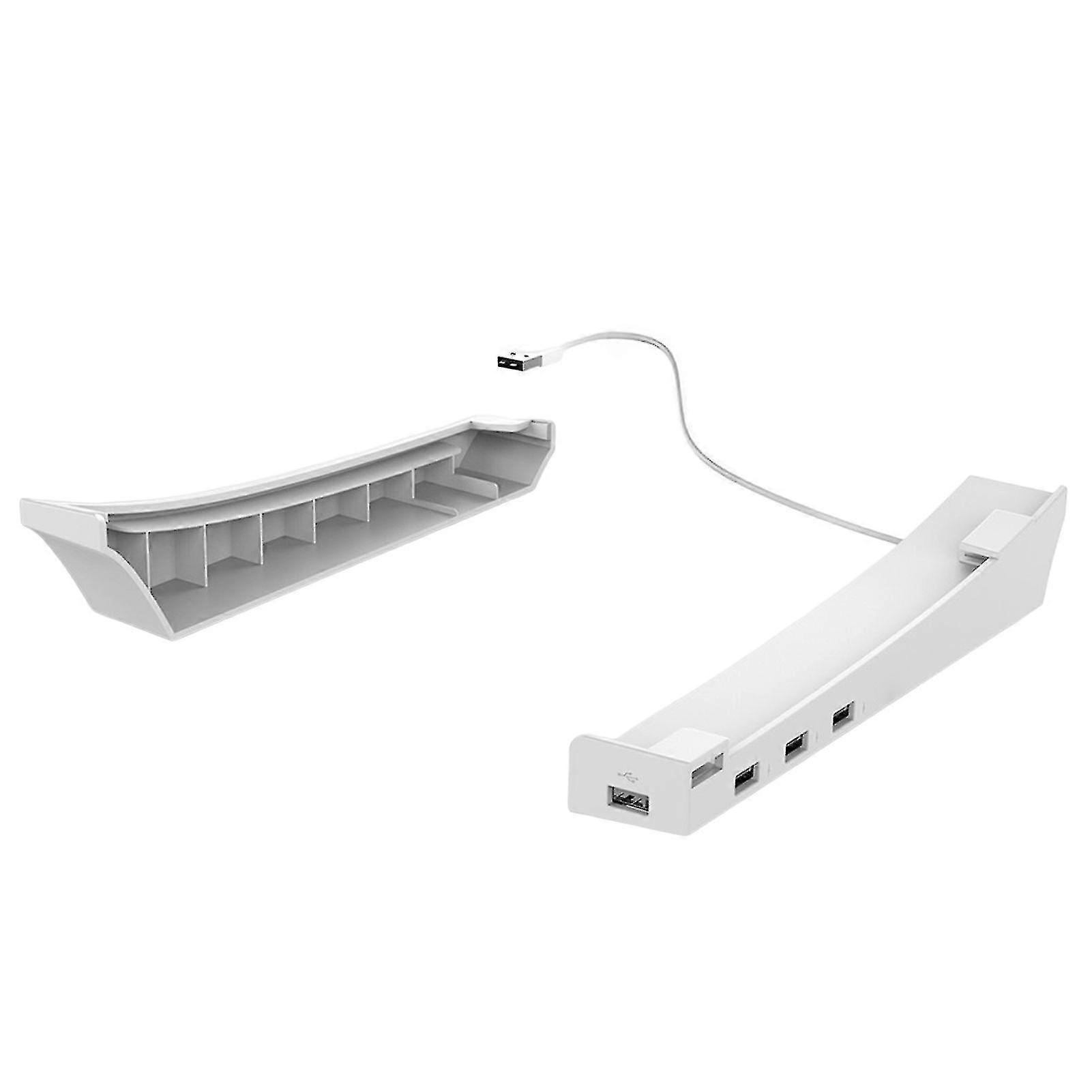 2025 Horizontal Storage Stand 4 Usb Interfaces Easy Assembly Streamlined Appearance Durable Sturdy Facilitate Storage Stable Game Console Display D