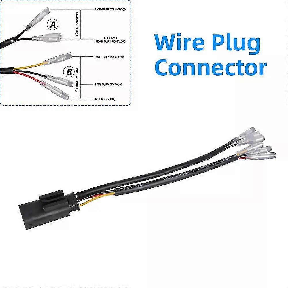 Wire plug connector for BMW S1000R S1000RR turn signal