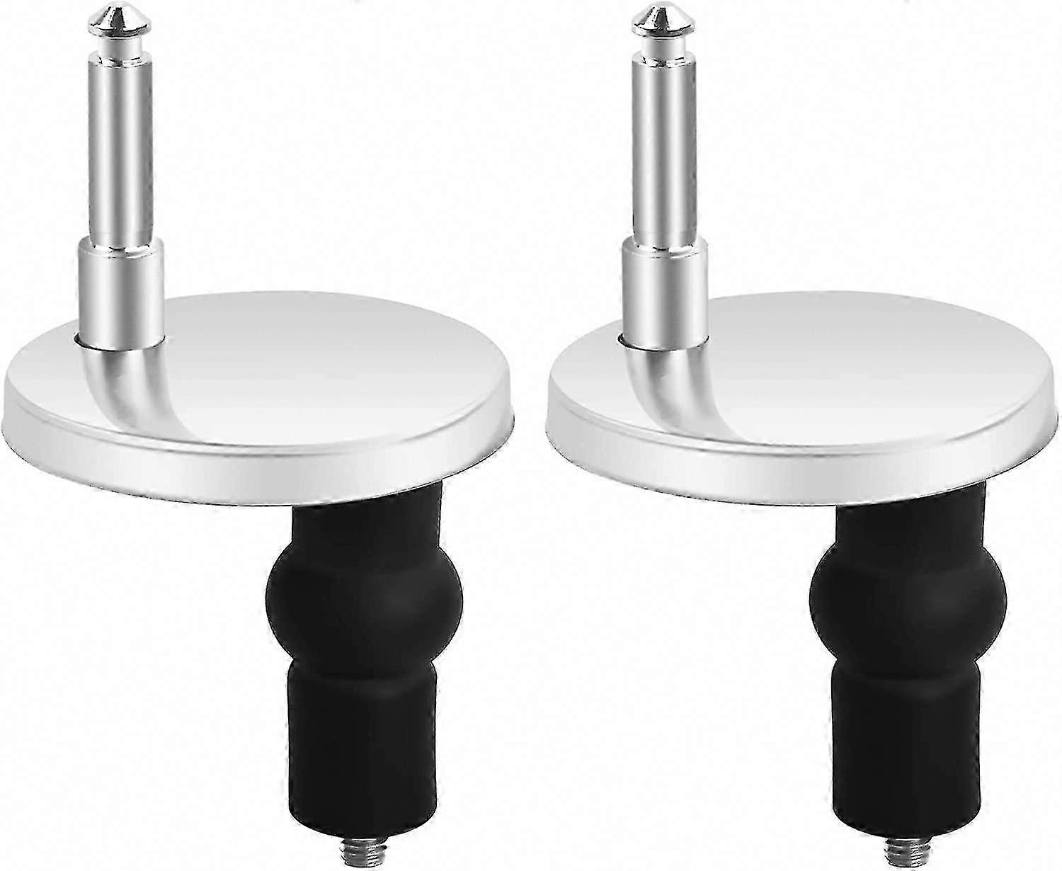 2024 2 kpl yleiskäyttöiset wc-istuimen pidikkeet - saranoidut vaihto-wc-istuimen päällisen pidikkeet mukavuuden päivittämiseen ja helppoon asennukseen