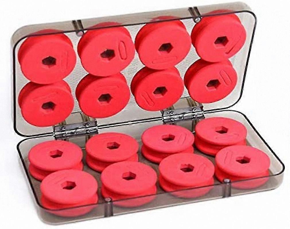 Fishing Foam Spools for Line Organizer Storage - 16 Pieces Accessory Set
