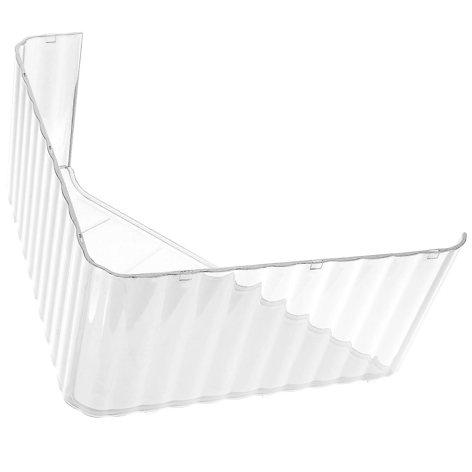 Green PET Triangle Jewelry Plate for Home Use Stackable Display Stand with Excellent Durability