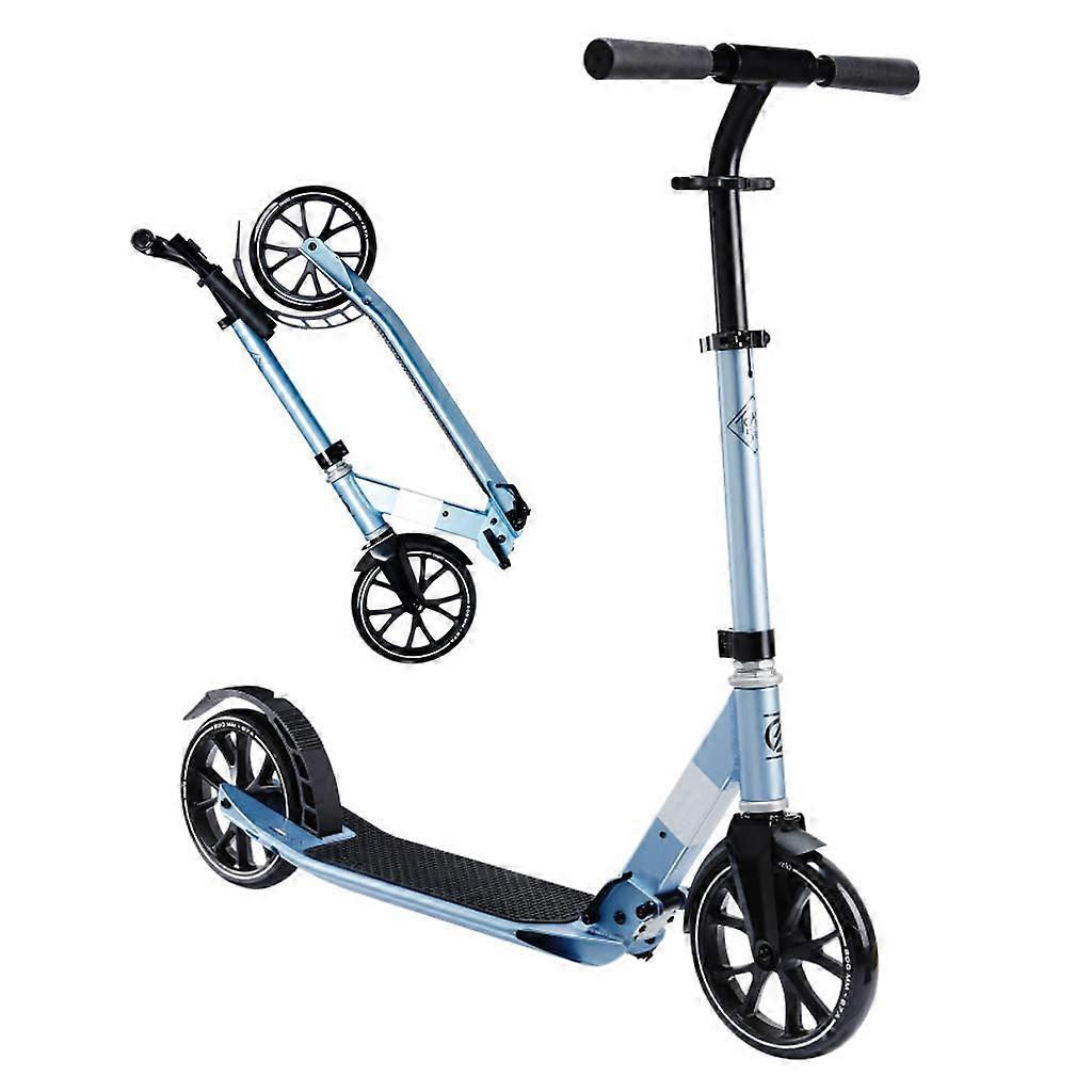 Commuter Kick Scooter, Foldable, Lightweight, Shock Absorption, 200 mm Wheels