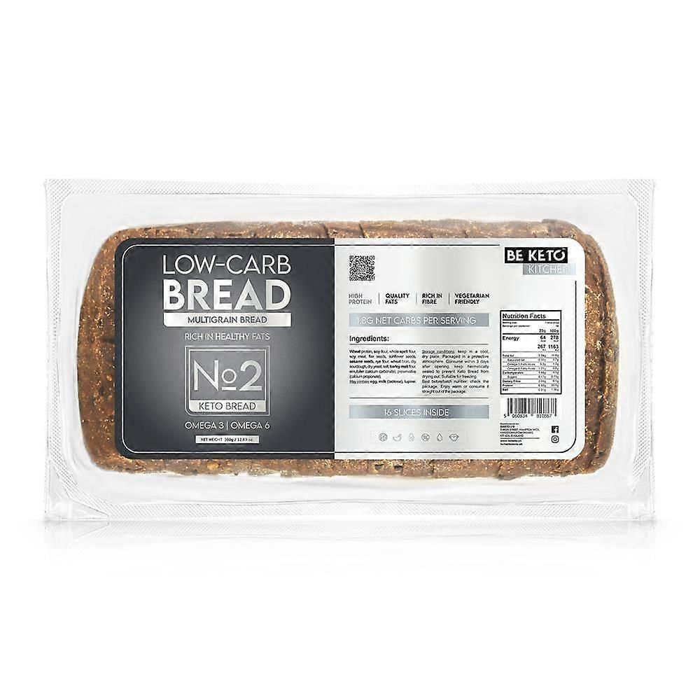 BeKeto Keto Multigrain Bread 360g - 4 Pack