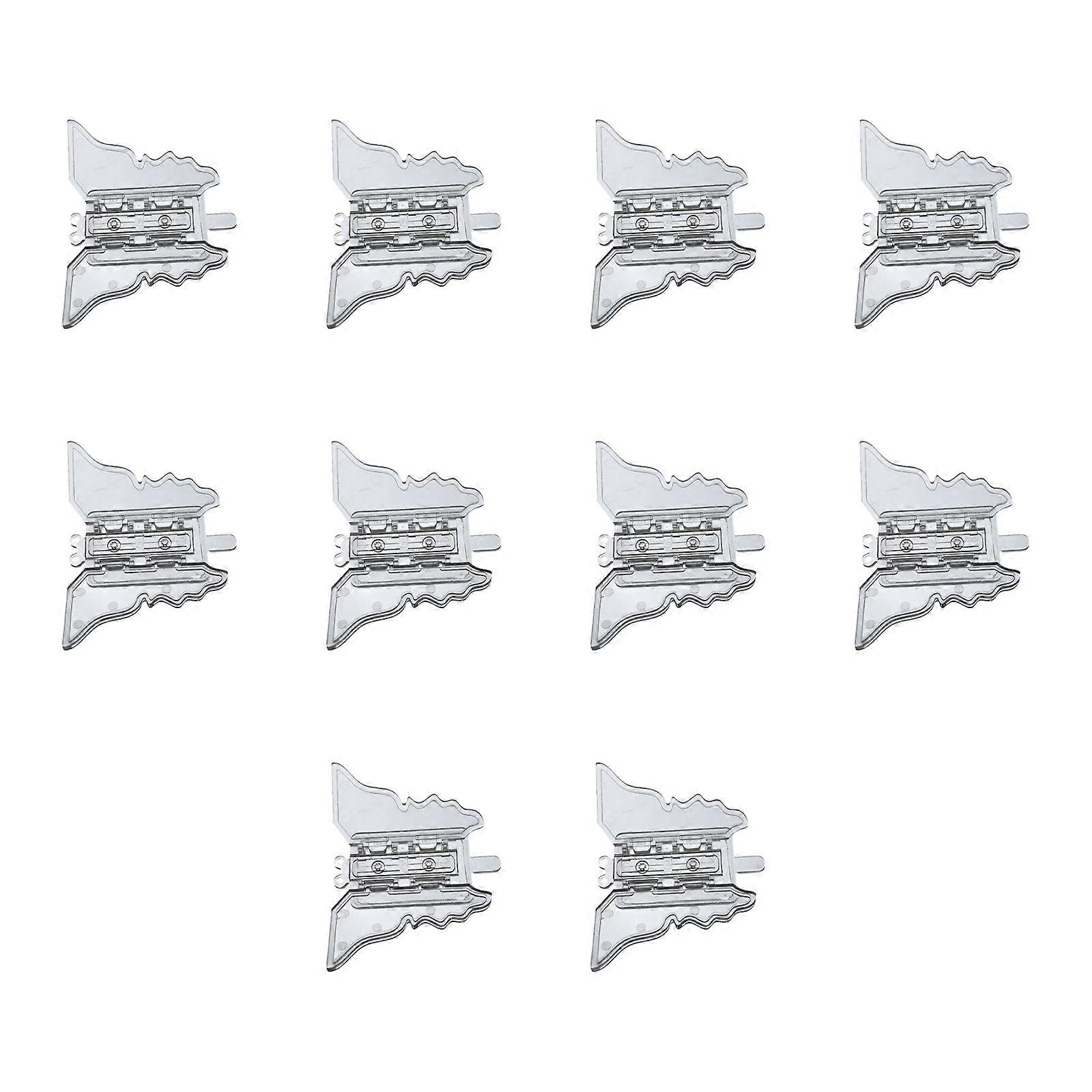 Door and Window Safety Lock Butterfly Shape Lock Home Sliding Door stoppers Concealed Window Restrictors Enduring Multicolor