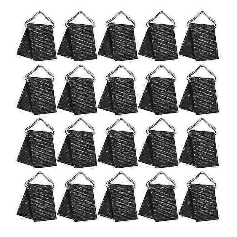 20 Sets Trampoline Spring Buckle Triangle Rings Buckle Edition B