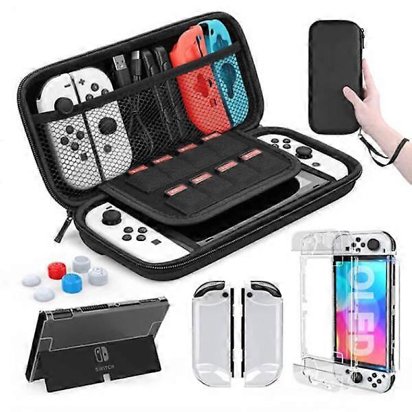 Hard Storage Case - Nintendo Switch Case - Storage Bag Black