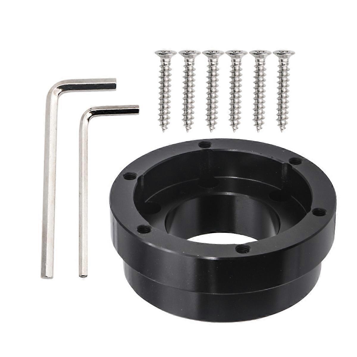 70mm Steering Wheel Adapter Plate for G29 Black