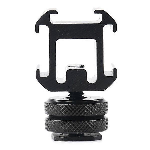 Cold Shoe Mounting Adapter Camera Mount Adapter for Nikon DSLR Camera for LED Video Microphone Monitor