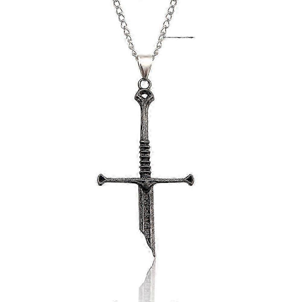 Lord of the Narsil Broken Sword Pins Brooch Movie Aragorn Sword Metal Badge Brooch for Women Men Lapel Pin Jewelry