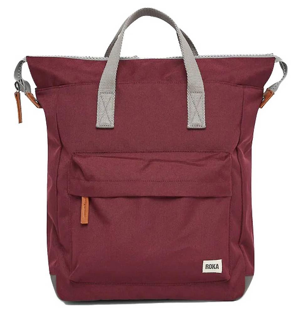 Roka Bantry B Medium Sustainable Canvas Backpack - Sienna