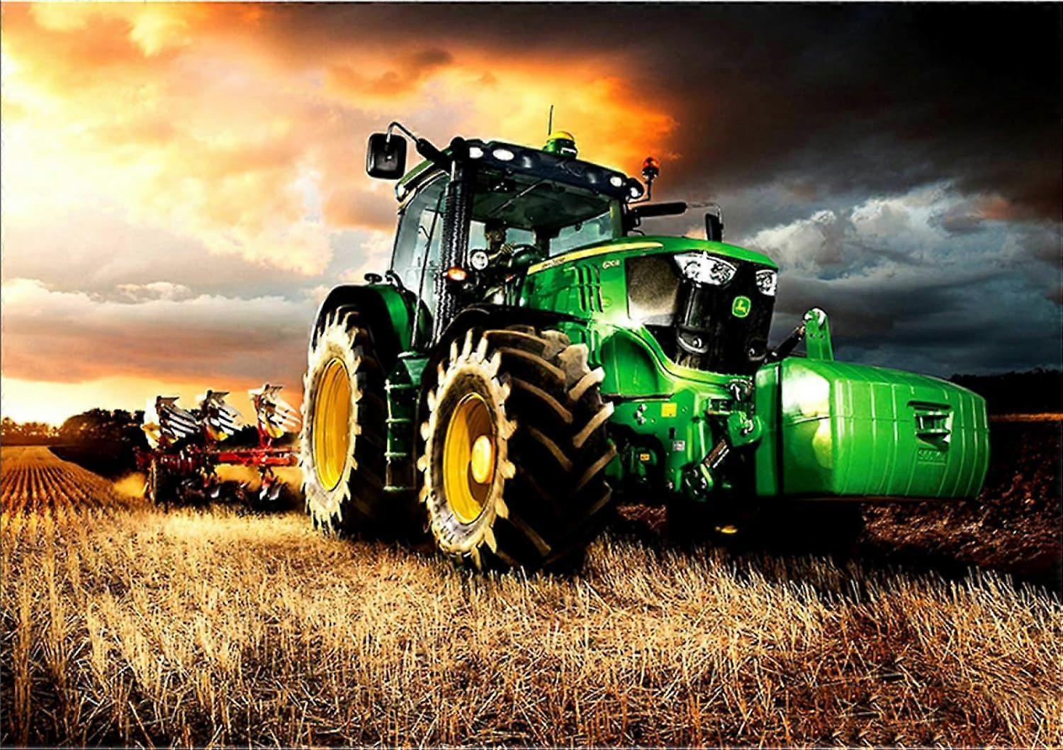 大人のための大きなトラクターの素晴らしいジグソーパズル300/500/1000ピースの犬のパズル大人のためのおもちゃギフト家族の装飾パズル