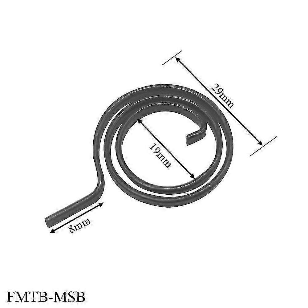 Door Handle Replacement spring 5PCS Black Durable