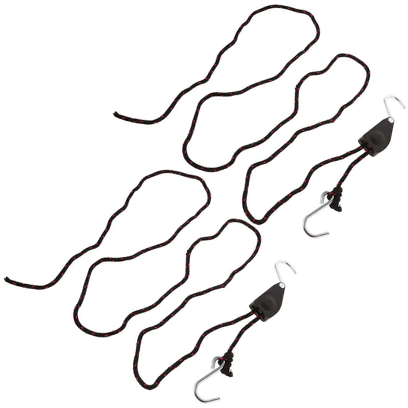 Light Hook 2Pcs Adjustable Rope Hanger For Gardeners Indoor Plant Tent Versatile Illumination Solution Heavy Duty Capacity