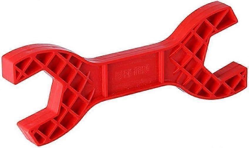 Shower Wrench Red Plastic Double Head Lightweight Bathroom Tool For Faucet Installation