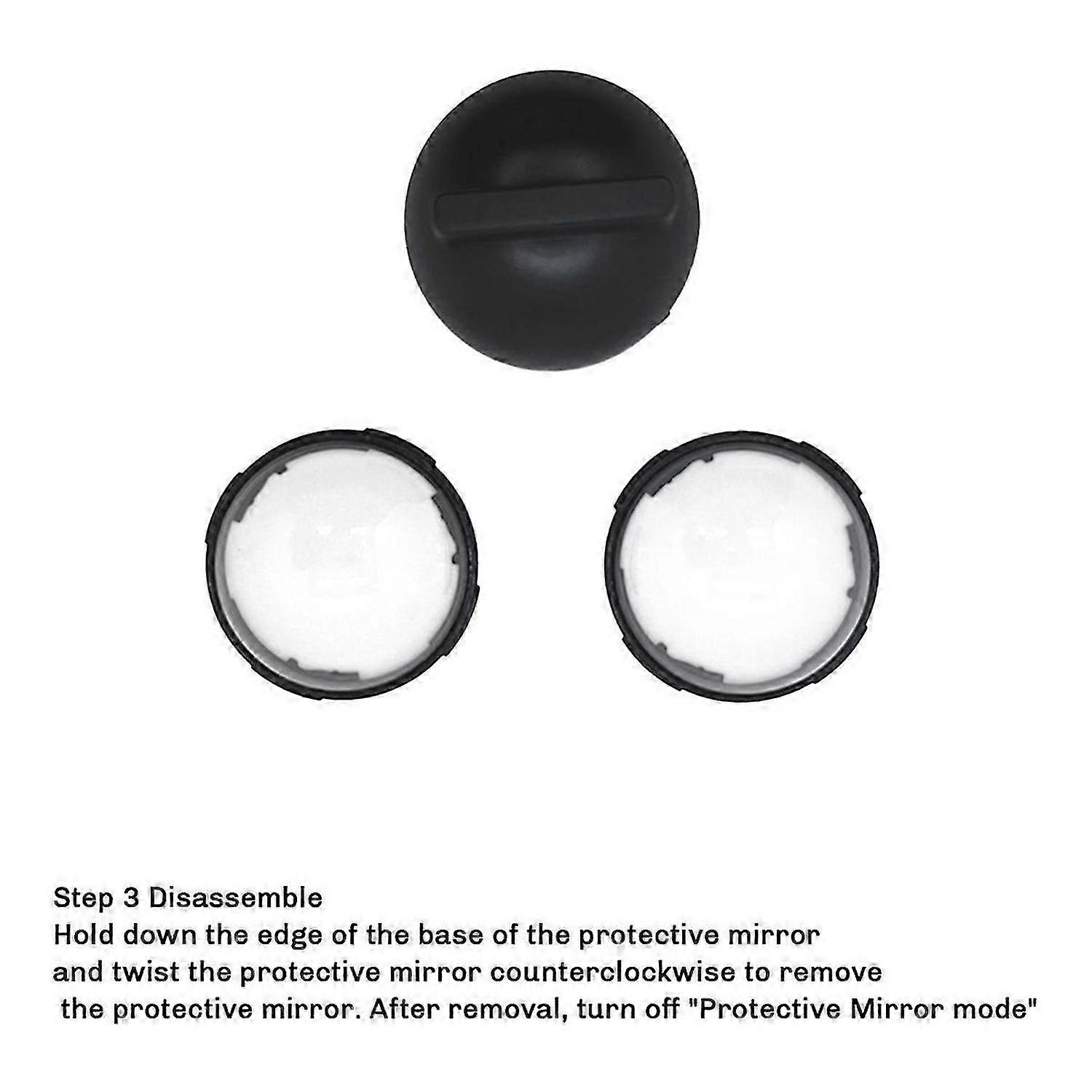 Camera Glass Protective Mirror for Insta360 X4 Panoramic Camera