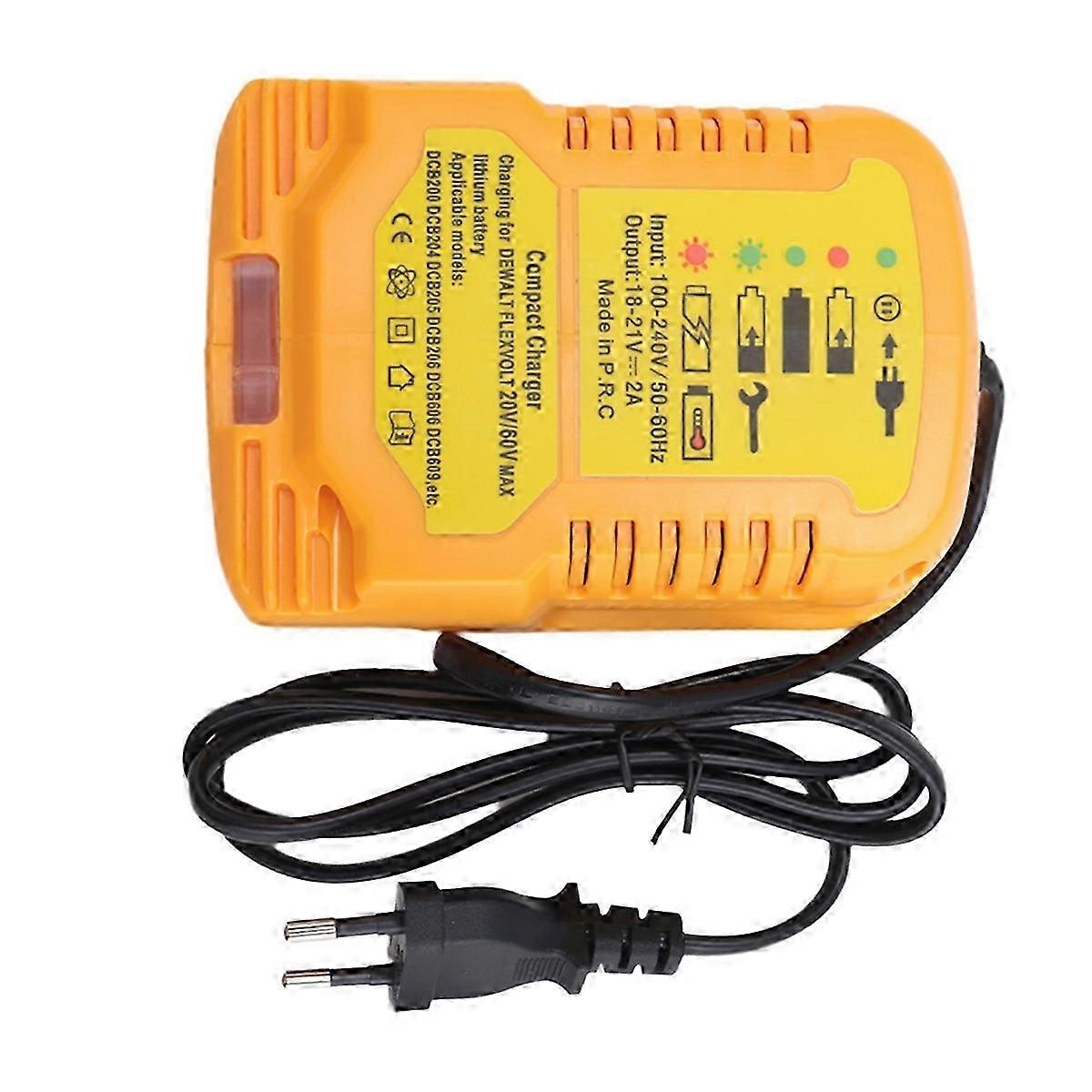 Charger for Dewalt 20V Battery Charger, Lithium-Ion Batteries EU Plug 2025