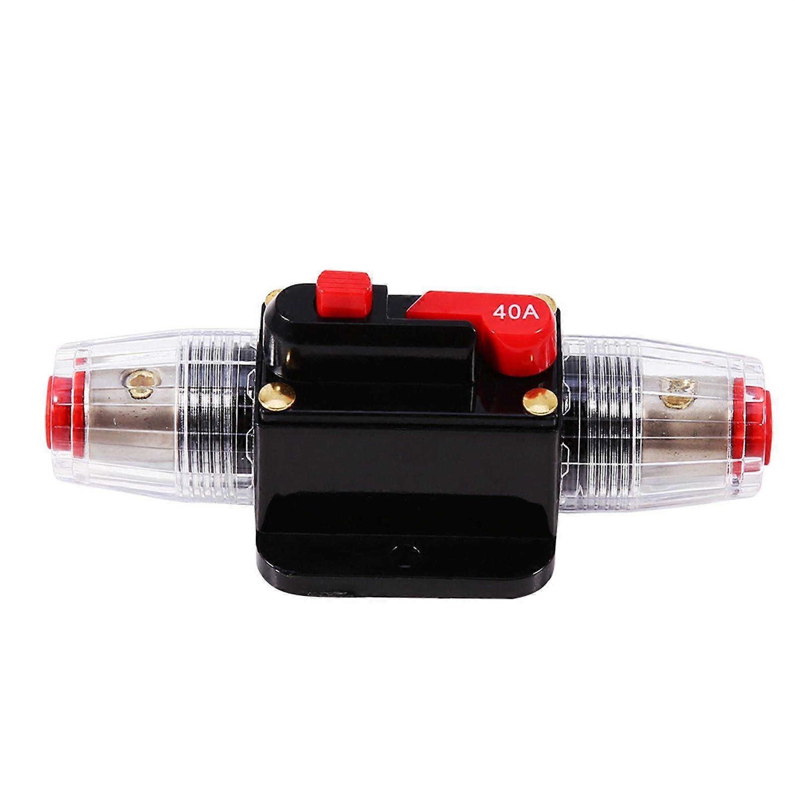 1 fusible de réinitialisation de disjoncteur 12 V CC 40 A, réarmable, pratique et facile à utiliser pour voiture