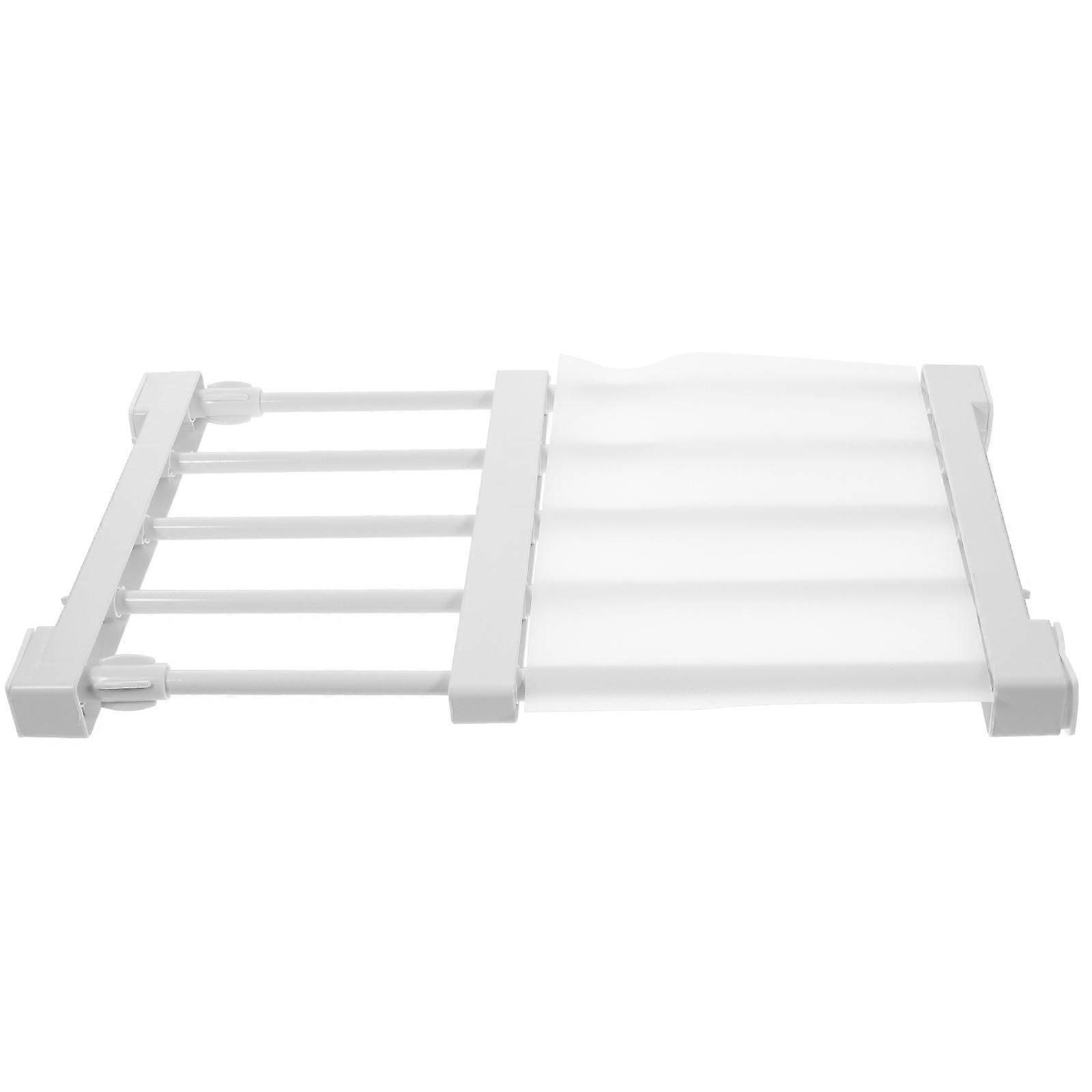 Closet Shelf Adjustable Cabinet Divider Board for Storage 2Pcs White