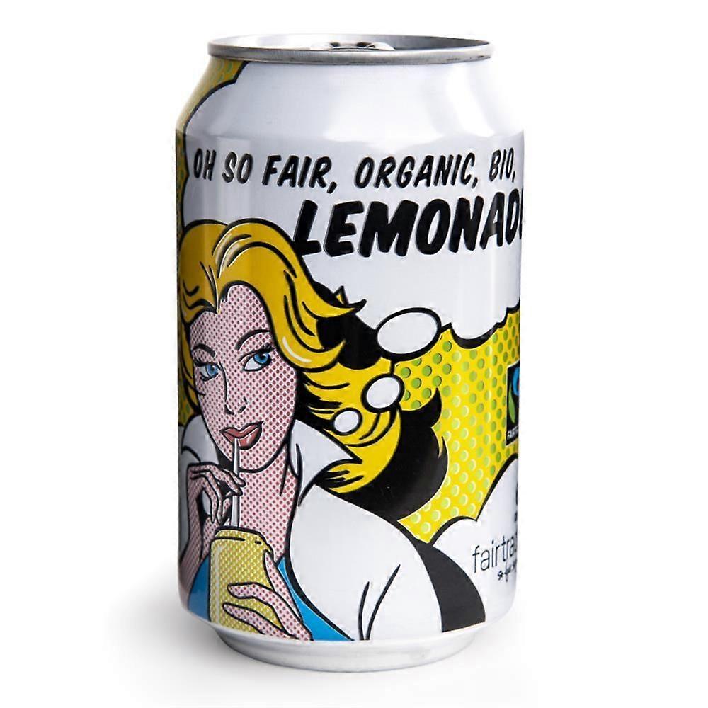 Oxfam Fair Trade Organic Lemonade 330ml - 12 Pack