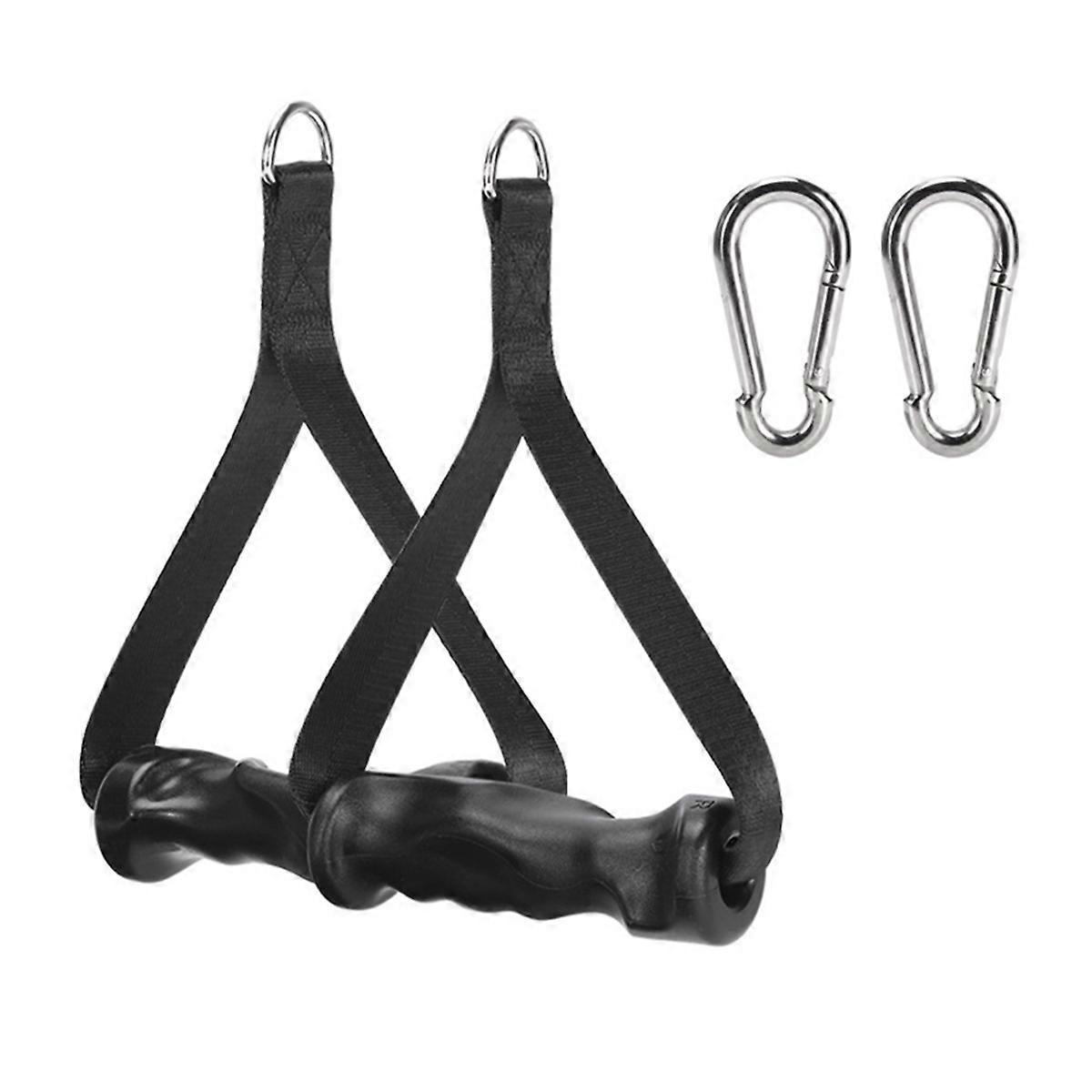 Exercise Handles Ergonomic Gym Attachments for Cable Machine, Resistance Band Handles for Strength T