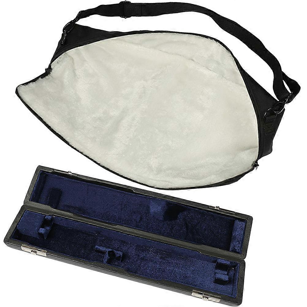 Flute Storage Container Portable Carrying Bag for Flute with 2Sets
