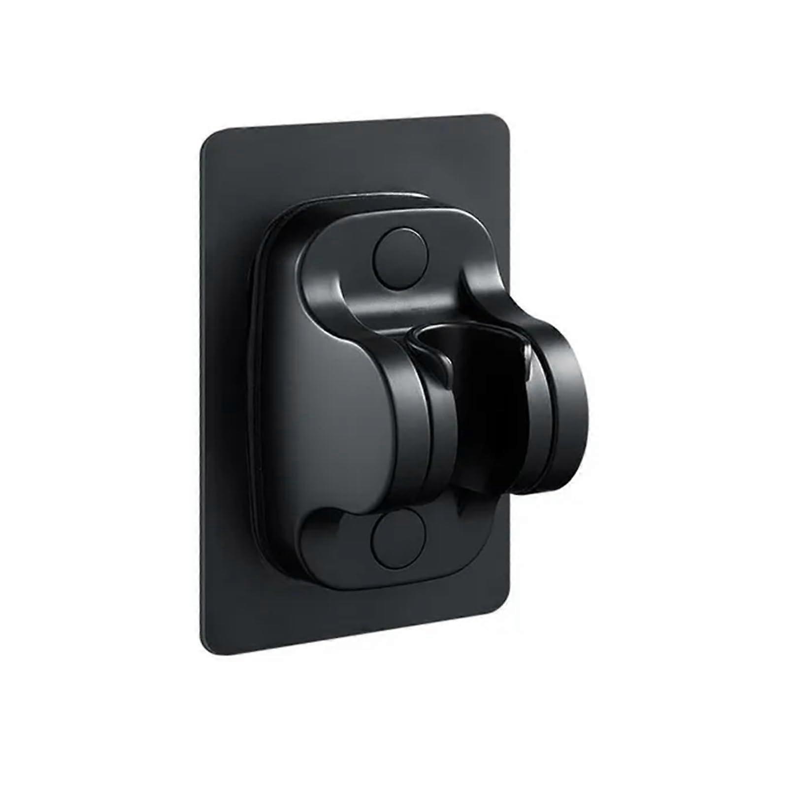 Handheld Shower Bracket, Adjustable WallMounted, SelfAdhesive Shower Head Holder, Black B
