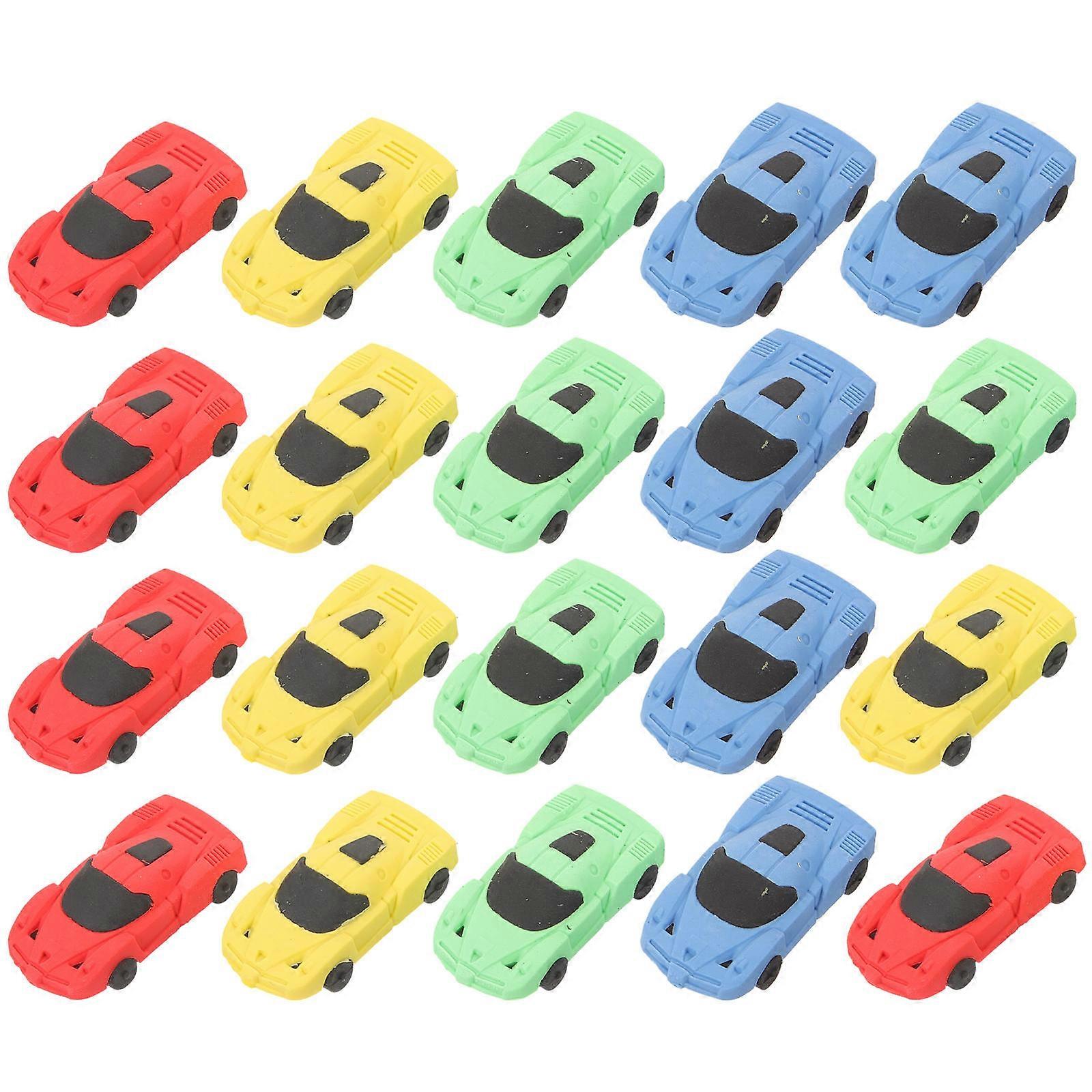 Students Eraser Racing Car Shaped Rubber Eraser for Writing 200Pcs