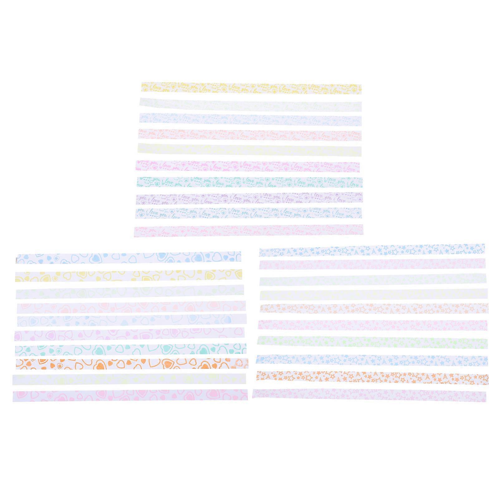 Star Paper Strips Origami Paper for Handcraft DIY 1890 Sheets Packs