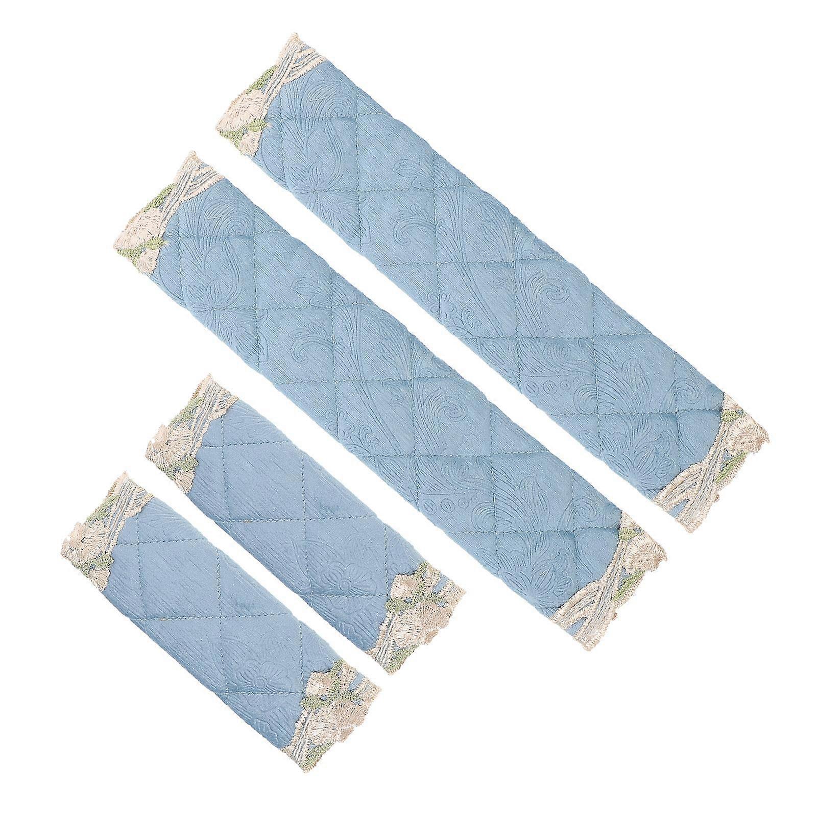 Refrigerator Handle Cover Navy for Appliance 4Pcs Kitchen Door Protector