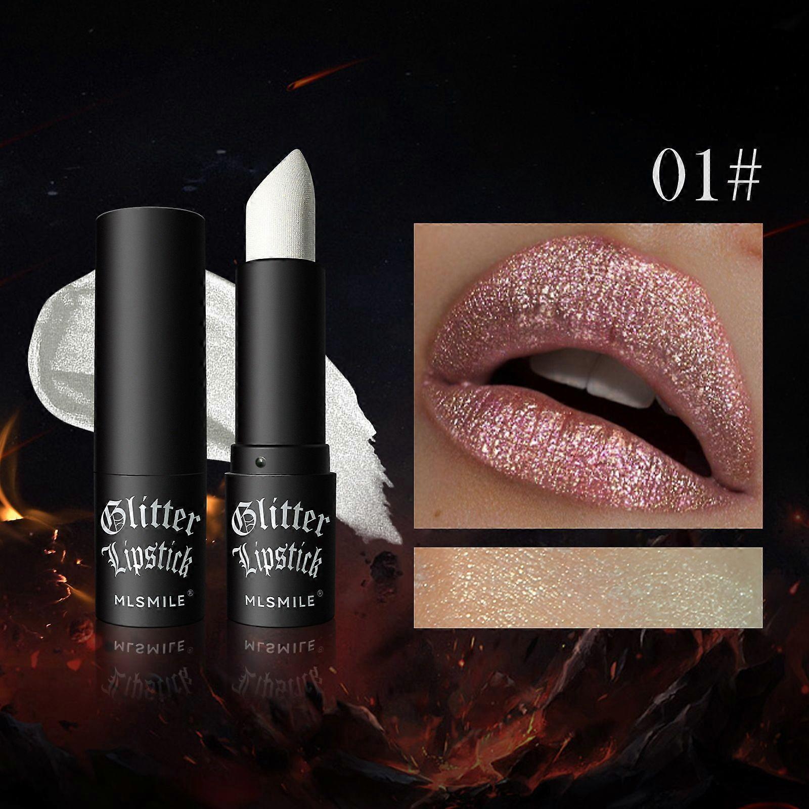 4 Pcs Diamond Matte Lipstick Set, Long Lasting & Non-Stick Cup High Pigmented