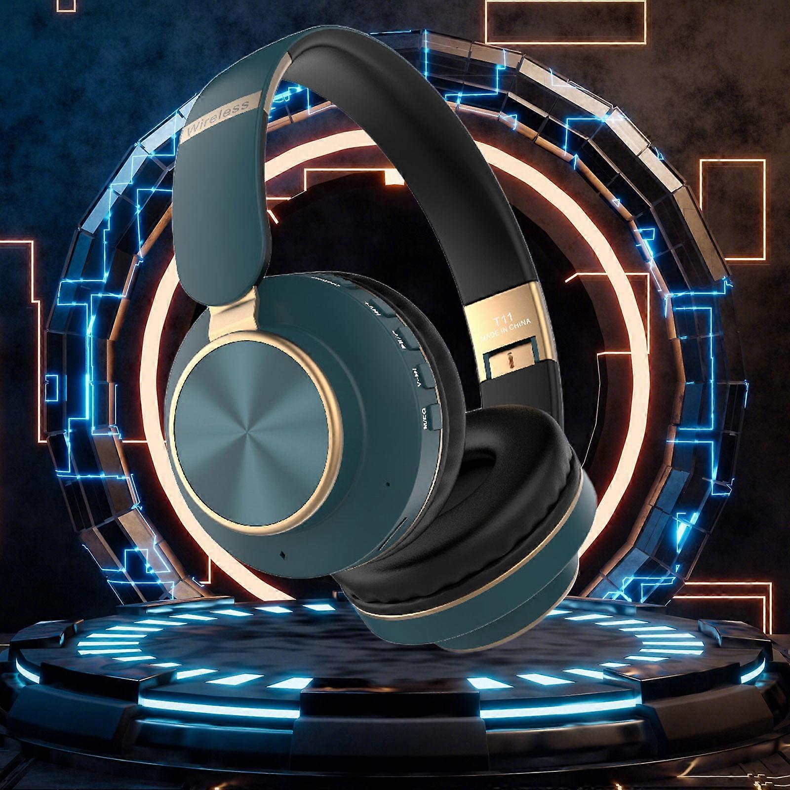 YaChu 2.4Ghz Wireless Gaming Headset for PS5, PC, PS4, Mac, compatible with Nintendo Switch, Bluetooth 5.0+EDR, Mic, Stereo Sound