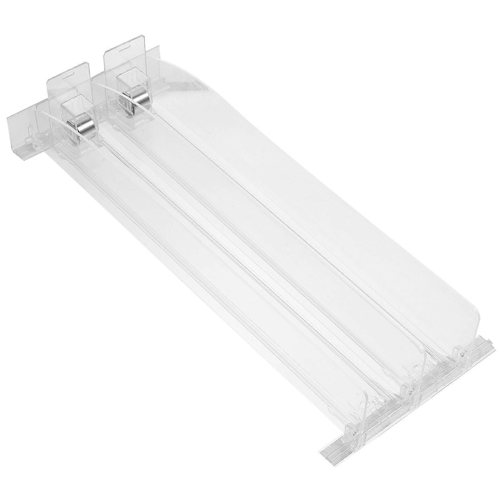 Automatic Vending Sliding Tray Plastic Pusher Organizer Snack Shelf Pusher Business Owners Retailers 1Set