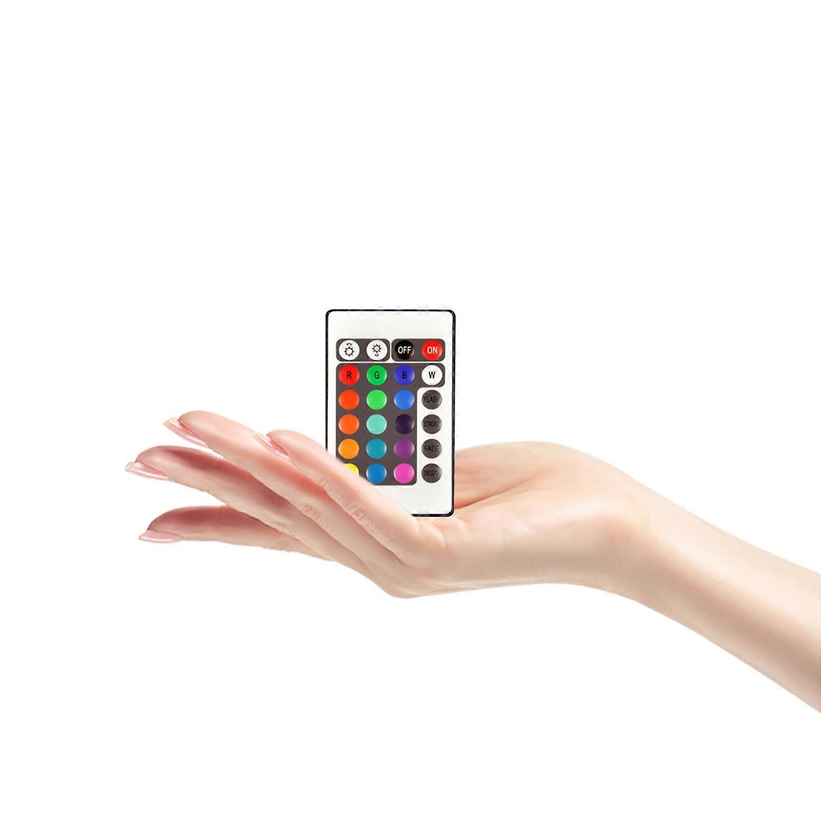 LED Lights Remote Controller for DC12V LED Strip with 3Pcs Rgb Keys