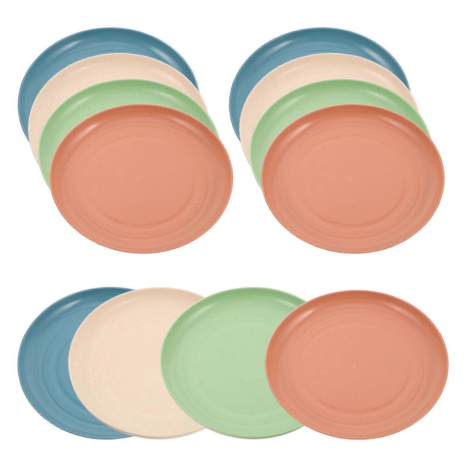 Assorted Color Cat Food Bowls Made of Plastic for Feeding 24Pcs Kitten Bowls