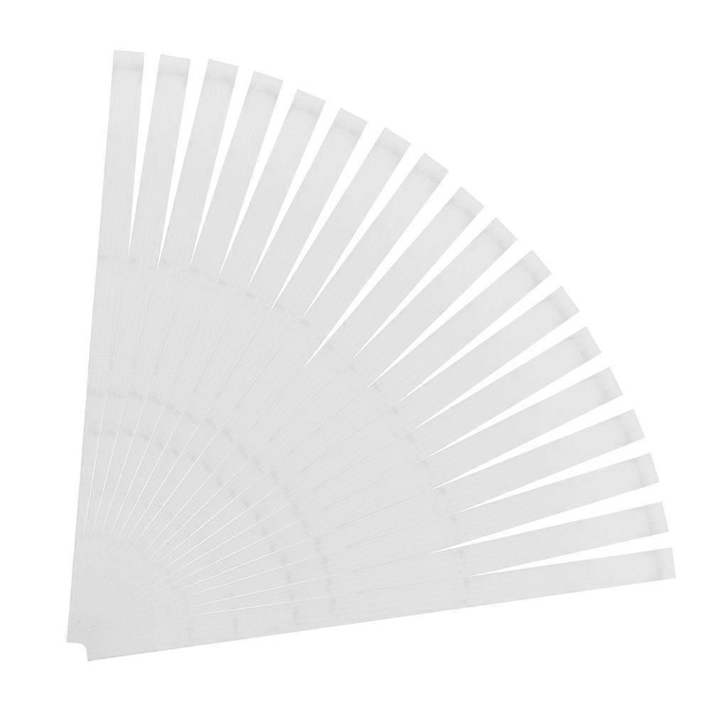 Mesh Backing Strips Adhesive Glue For Books Rectangular Office Workers 40Pcs