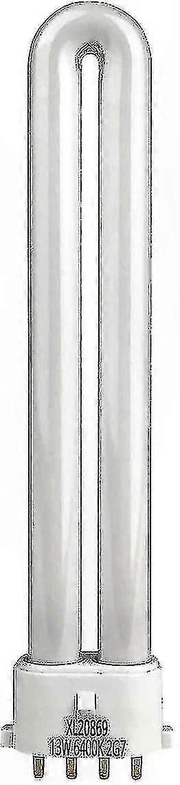 Daylight 13W CFL Bulb with 4-Pin 2G7 Base (6400K)