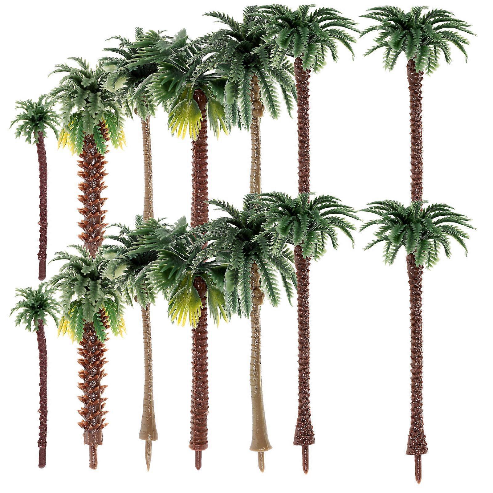 Assorted Color Miniature Scene Trees For Craft Enthusiasts DIY Activity Landscaping Ornament 30Pcs