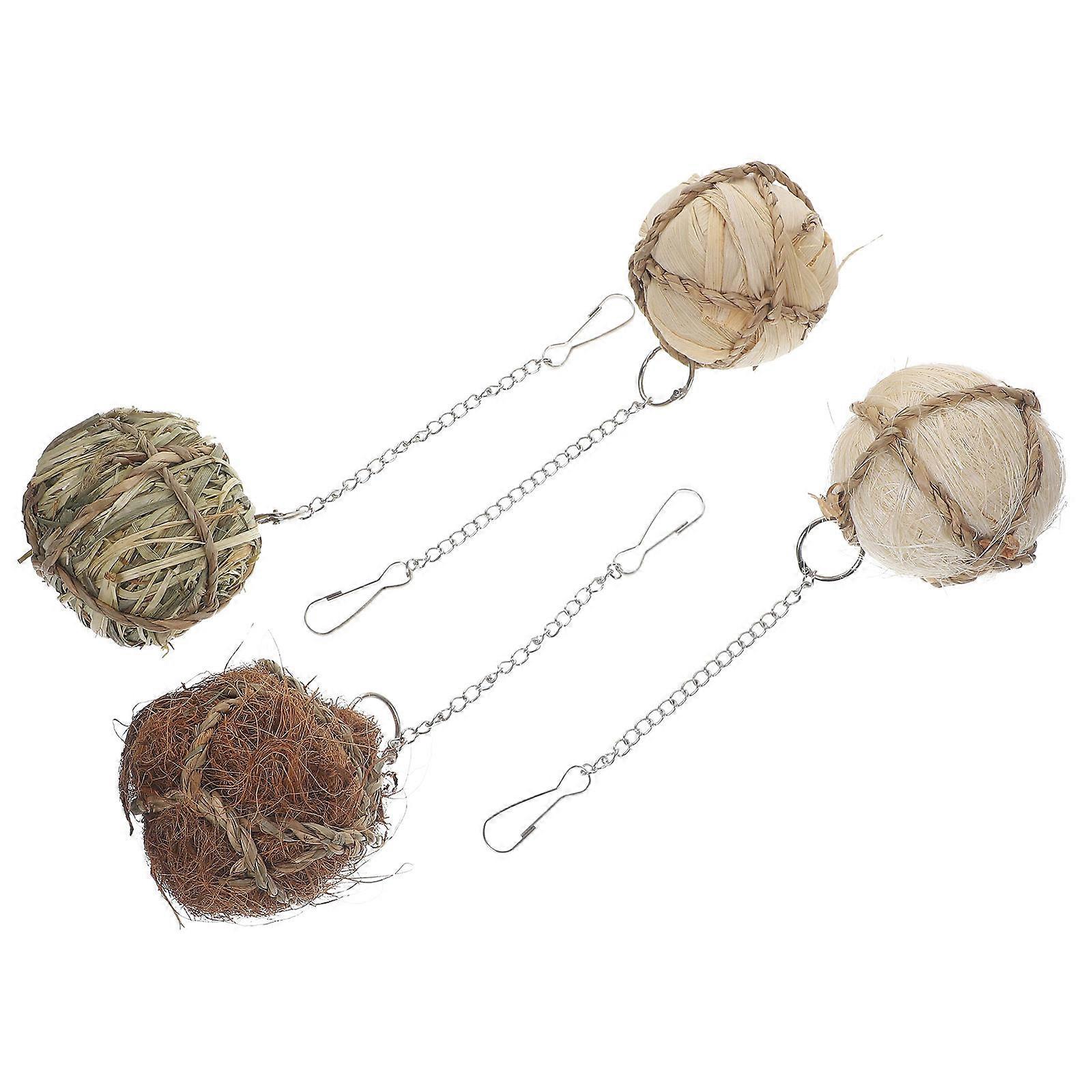 Pet Chewing Toy 12Pcs Rabbit Hamster Bunny Chewing Plaything