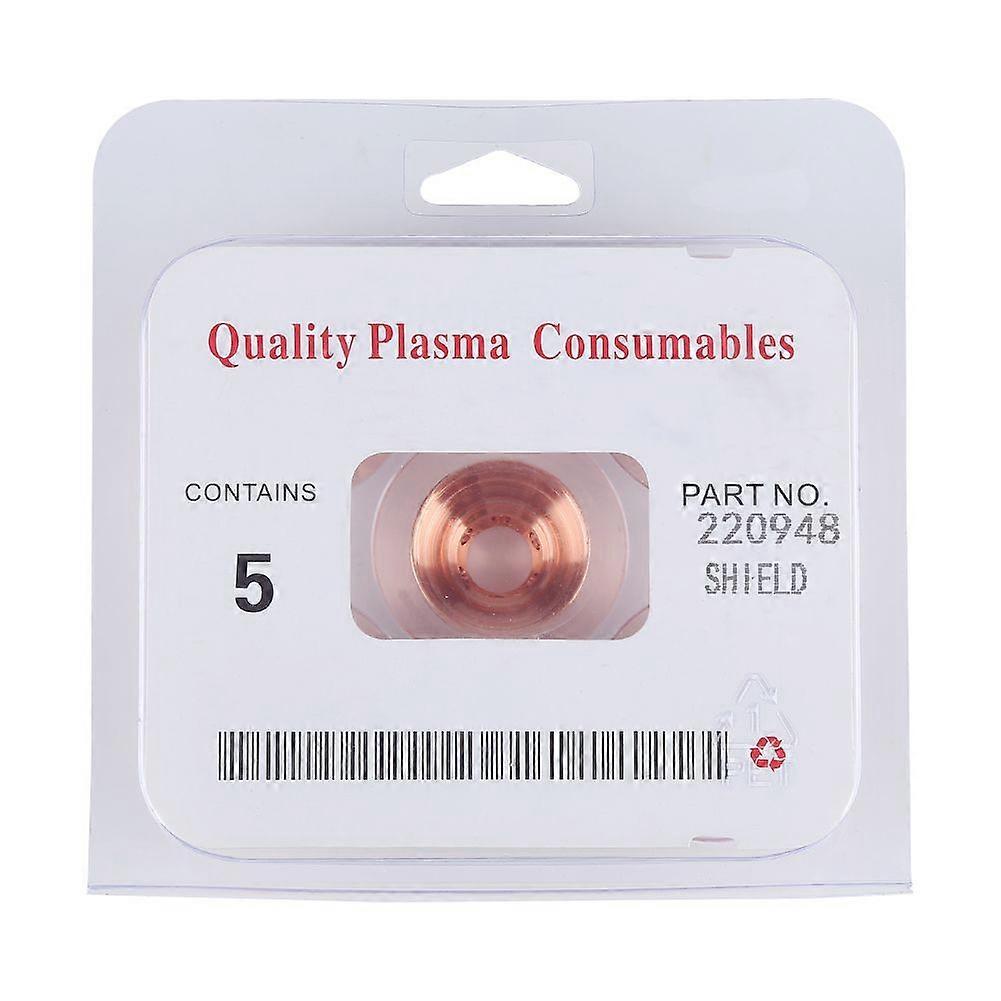 5Pcs Plasma Cuter Cutting Shield Cap Consumables Welding Tools 220948 for MAX105