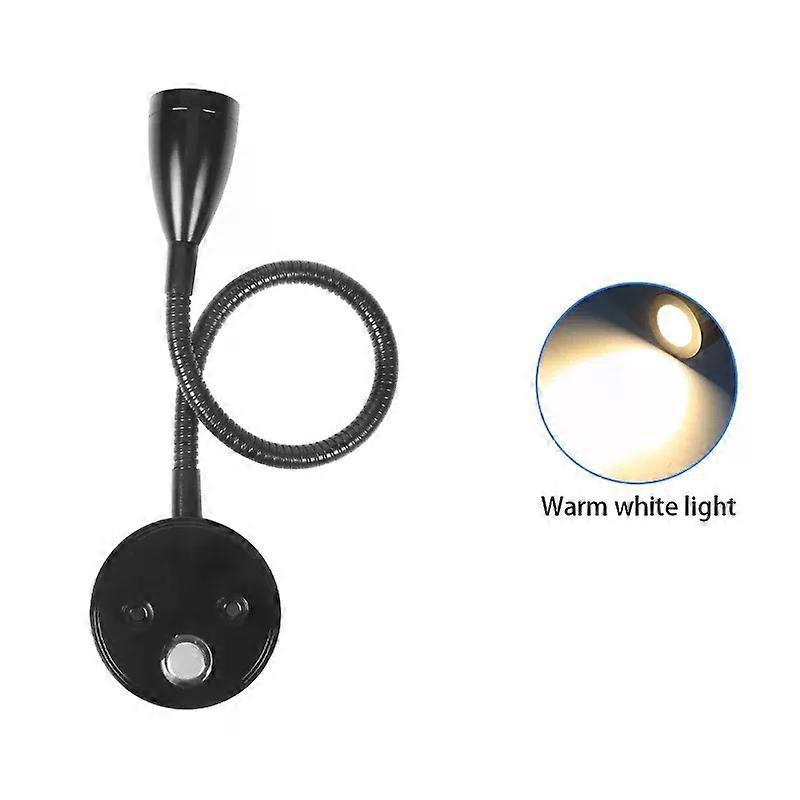 TYTXRV Accessories RV illumination Lights DC10-30V bedside reading lamp 3 colors Whith USB charging port For Caravan RV Camper