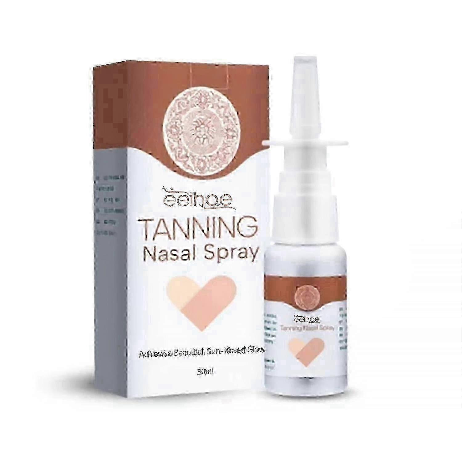1-3pcs Tanning Nasal Spray 30ml Sunless Self Tanning Mist Bronzing Moisturizing Natural Tan Enhancer