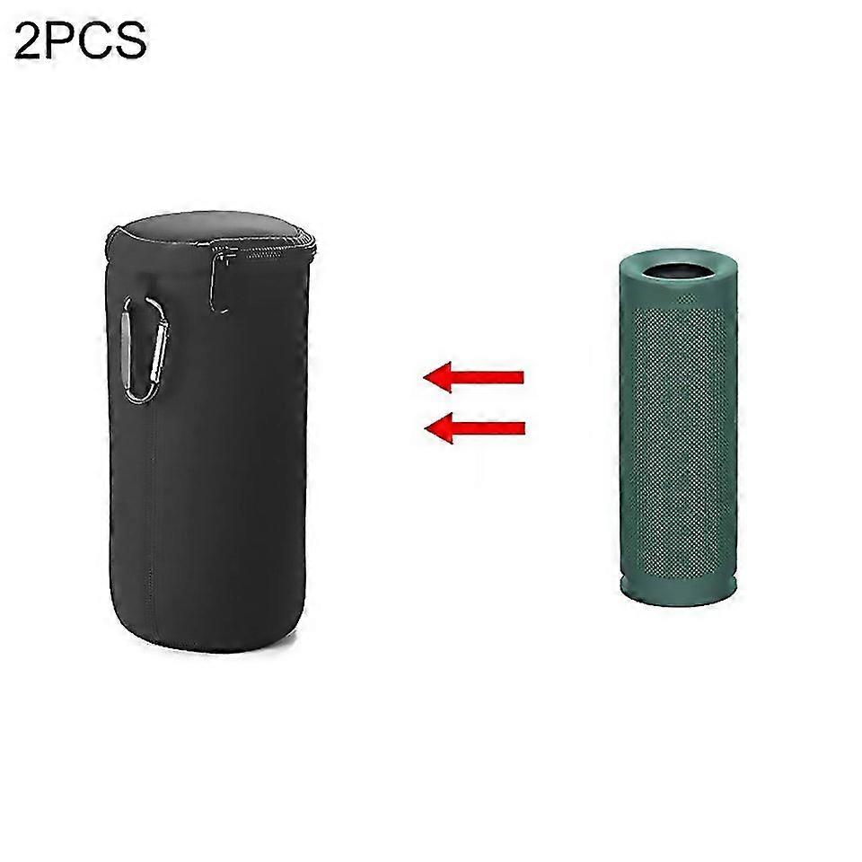 For 2 Pcs Wireless Bluetooth Speaker Portable Waterproof Case For Sony Srsxb23