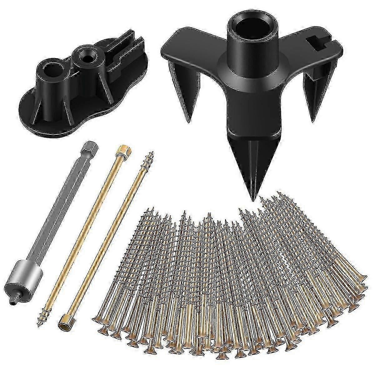 Floor Repair Kit, No More Squeaks Kit Eliminates Floor Squeaks, Fits Most Carpet Hardwood Floors, U-yvan