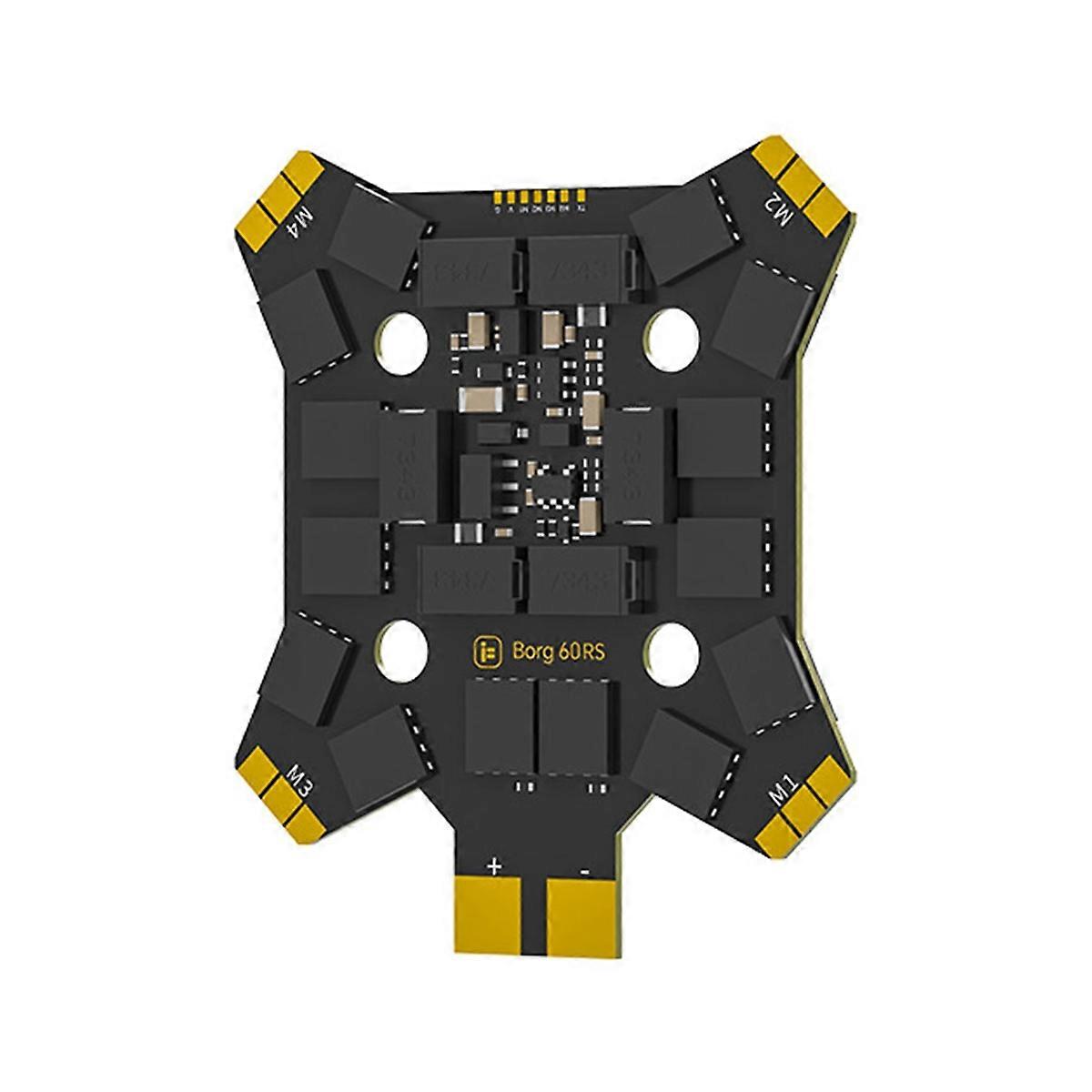 Borg 60R ESC, 60A, 4-8S, for FPV racing RC drones, anti-ignition.