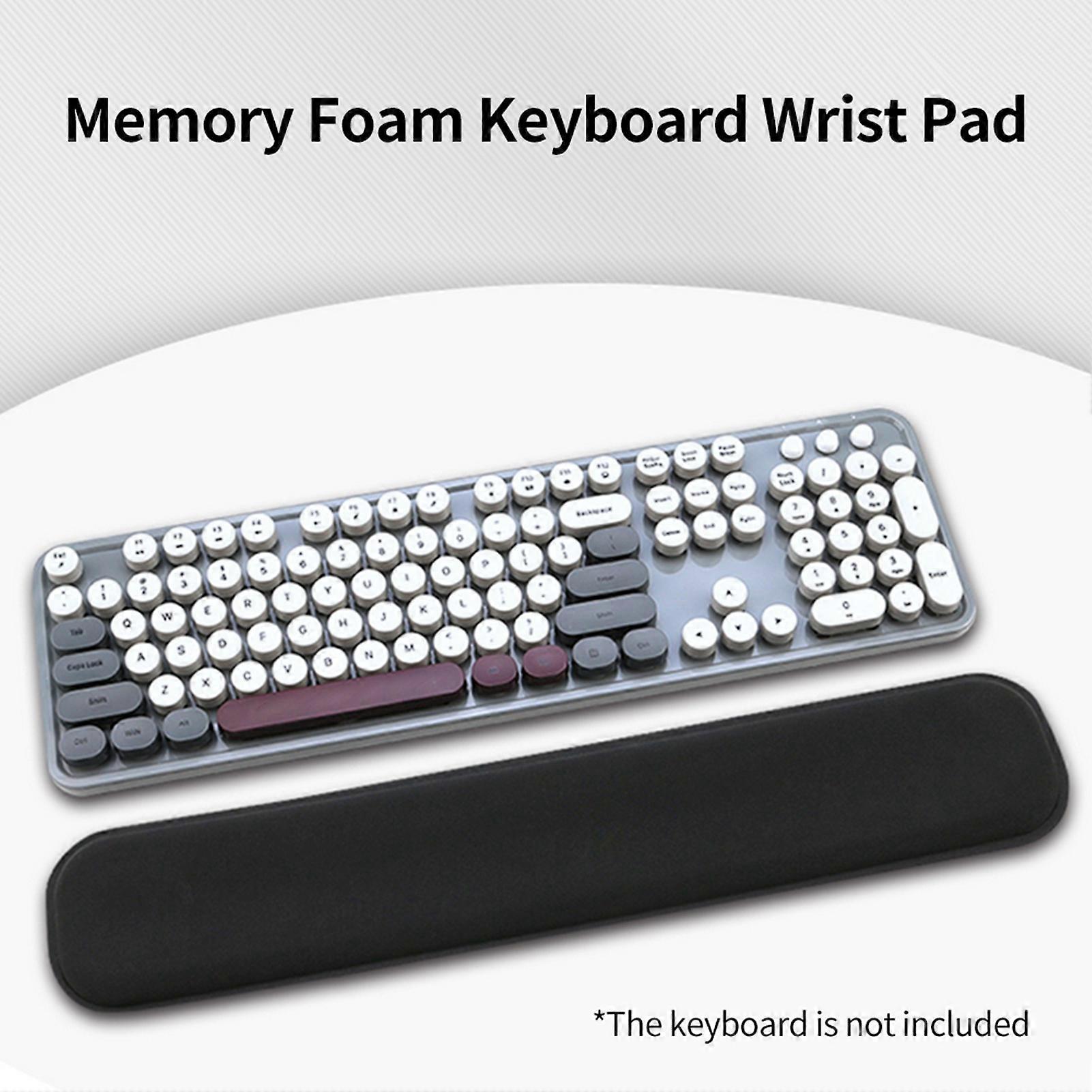 Keyboard Hand Rest Memory Foam Ergonomic Design Office Gaming Computer Keyboard Wrist Rest