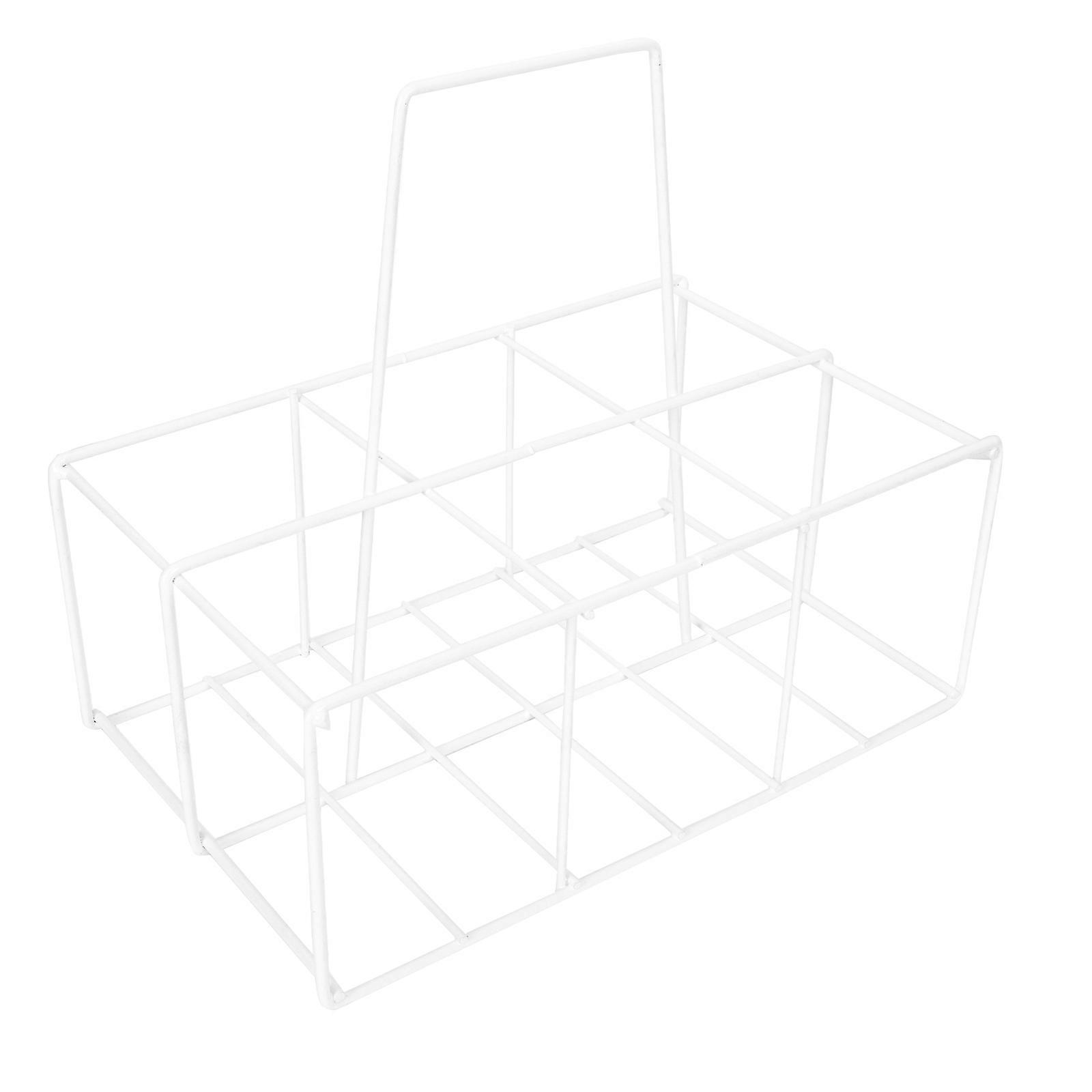 Milk Bottle Storage Rack Iron Craft Carrying Rack Party Use 1Pack