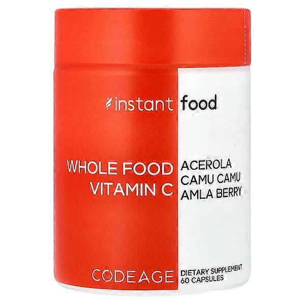 Codeage, Whole Food Vitamin C, 60 Capsules