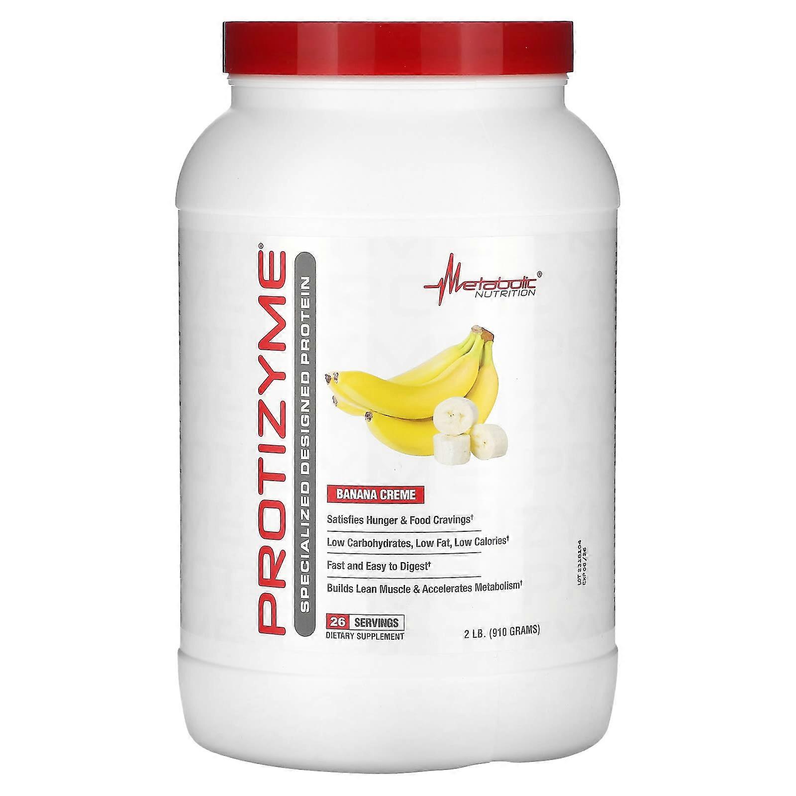 Protizyme, Specialized Designed Protein, Banana Creme, 2 lb (910 g)