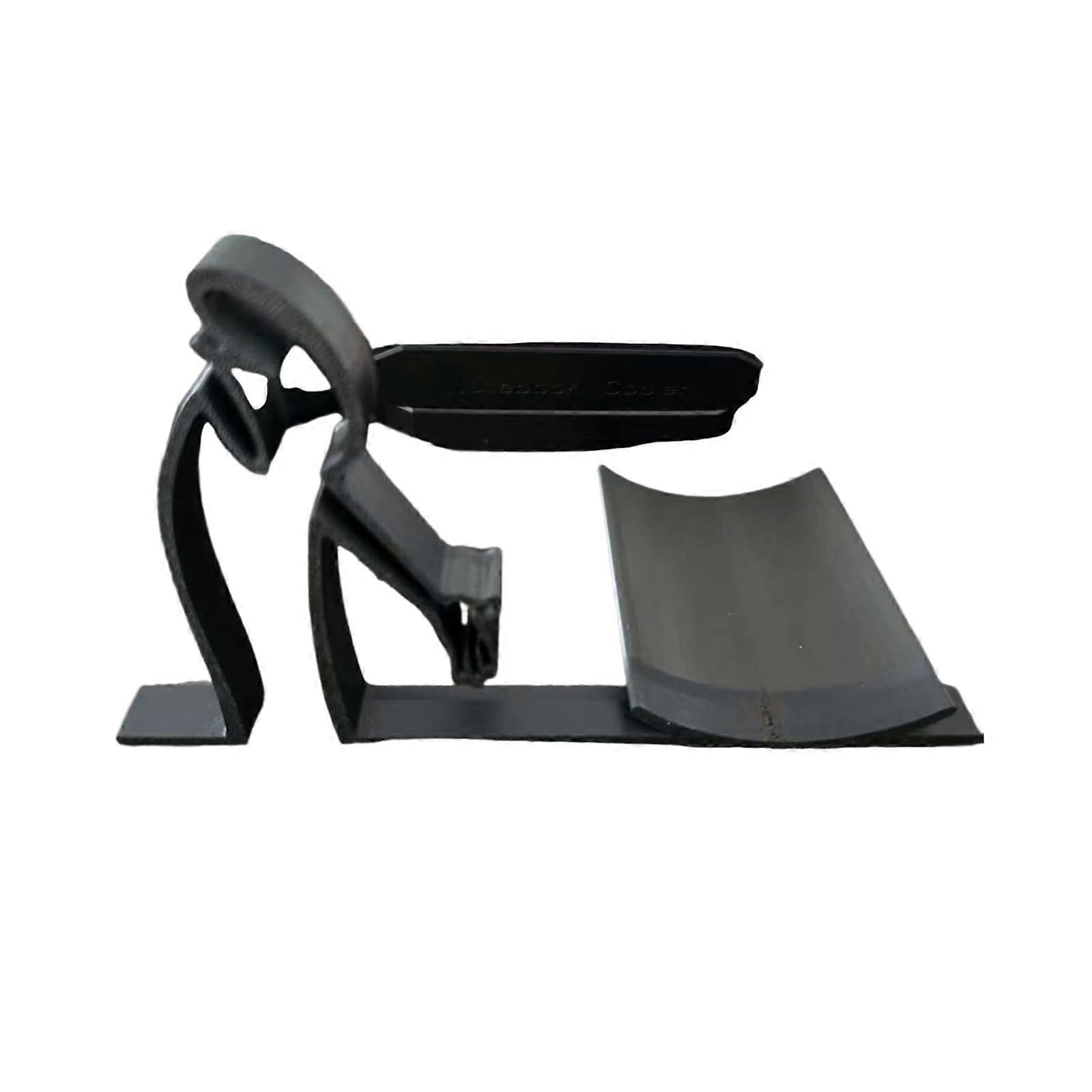 Practical Paper Towel Rack Black With Unique Printing Technology Space Saving Tissue Stand For Kitchen Bathroom Modern Toilet Roll Storage