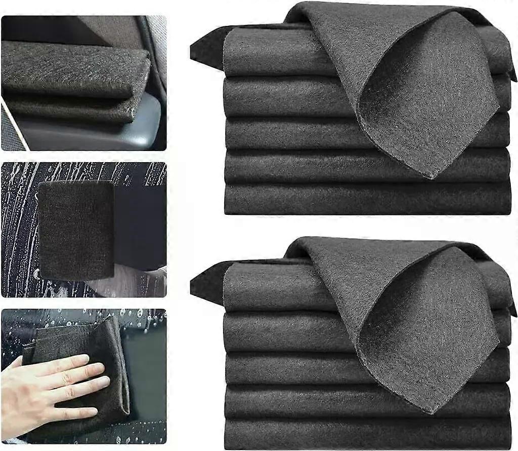 10 Pack Thickened Magic Cleaning Cloth, 30 x 40 cm Reusable Magic Cloth,
